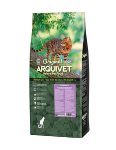 Original ArquiVet Nourriture chat stérilisé poulet & riz 🐱 | Aliment complet premium naturel 1,5 kg & 7 kg