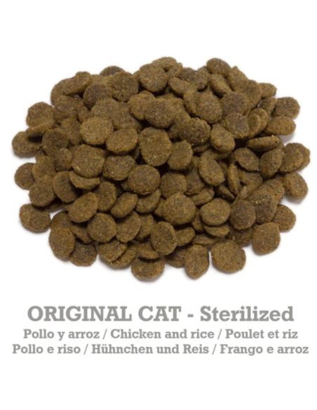 Original ArquiVet Nourriture chat stérilisé poulet & riz 🐱 | Aliment complet premium naturel 1,5 kg & 7 kg