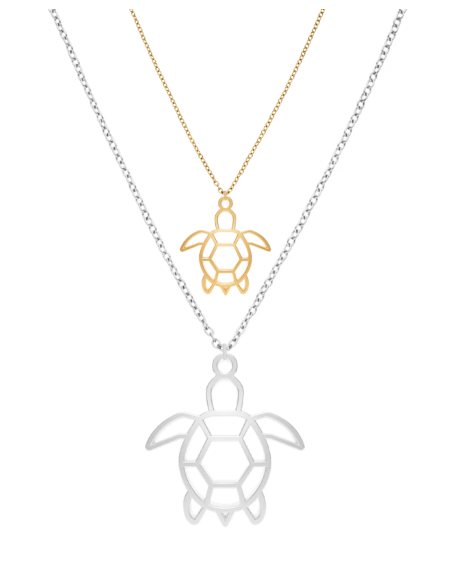 Collier Animal Totem Fauna – Bijou Éthique Fabriqué en France, Plaqué Argent ou Doré à l’Or Fin