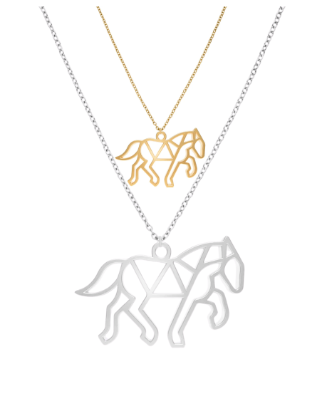 Collier Animal Totem Fauna – Bijou Éthique Fabriqué en France, Plaqué Argent ou Doré à l’Or Fin
