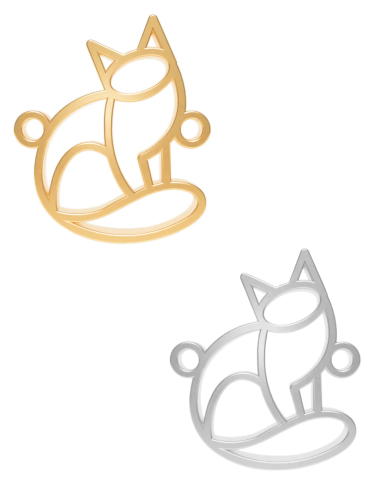 Bracelet Enfant Fauna – Bijou Animal Totem en Argent ou Or avec Cordon Ajustable – Fabriqué en France