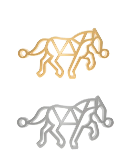 Bracelet Enfant Fauna – Bijou Animal Totem en Argent ou Or avec Cordon Ajustable – Fabriqué en France