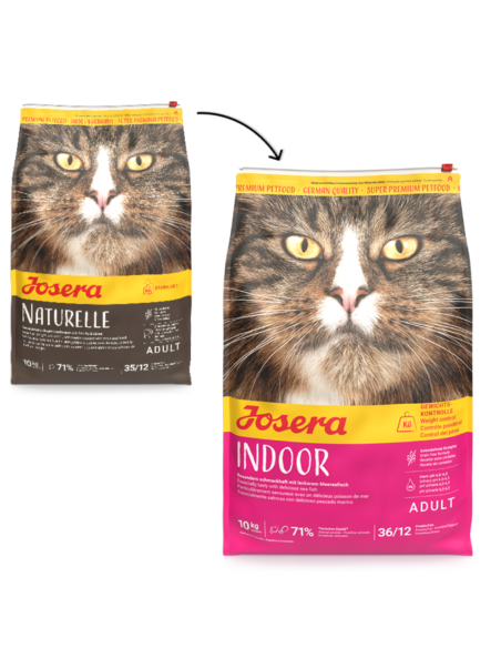 Josera Indoor Cat Sans Céréales – Croquettes Chat d’Intérieur & Stérilisé – Contrôle du Poids & Santé Urinaire