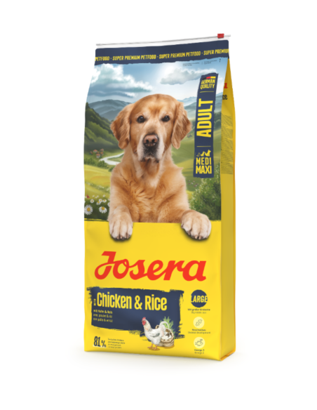 Croquettes JOSERA Medium Maxi Adult Chicken & Rice