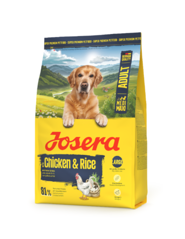 Croquettes JOSERA Medium Maxi Adult Chicken & Rice