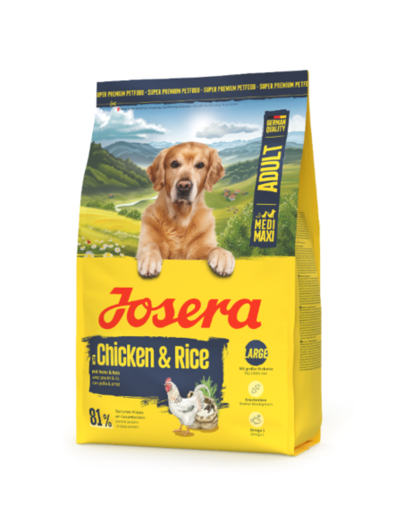 Croquettes JOSERA Medium Maxi Adult Chicken & Rice