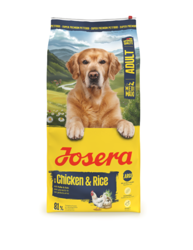 Croquettes JOSERA Medium Maxi Adult Chicken & Rice