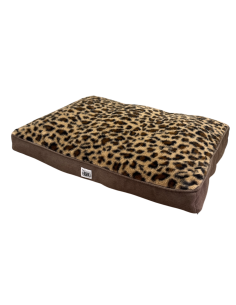 Matelas léopard Mon Ami Luki antidérapant pour chien et chat