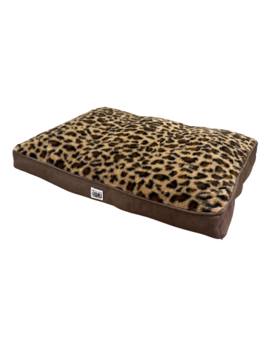 Matelas léopard Mon Ami Luki antidérapant pour chien et chat