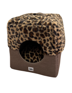 Refuge léopard Mon Ami Luki pour chat et petit chien cosy 2