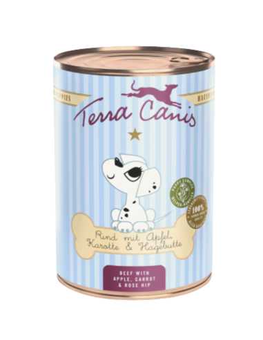 Terra canis chiot boeuf - Nourriture humide pour chien