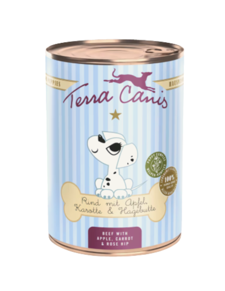 Terra canis chiot boeuf - Nourriture humide pour chien