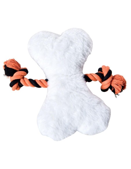Peluche os Dia de Muertos avec corde - tête de mort - Halloween - jouet pour chien