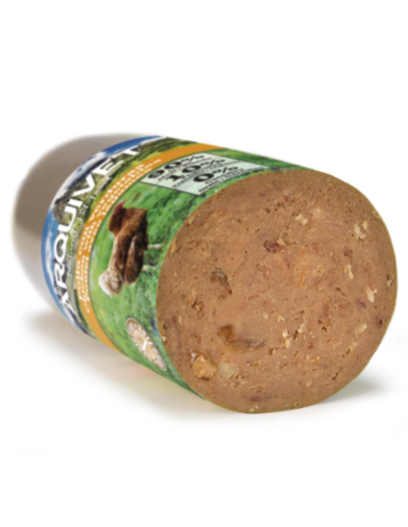 Saucisse de Poulet et Légumes pour Chiens – Aliment Complet et Savoureux