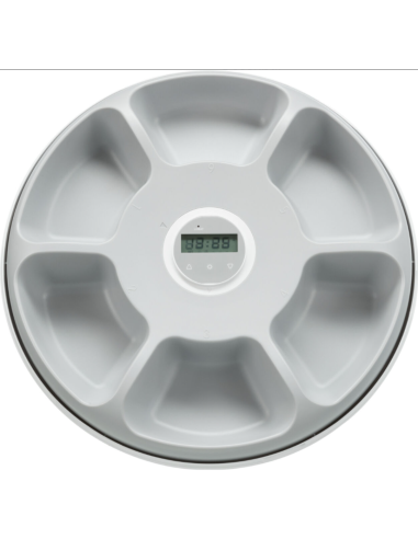 Distributeur automatique TX5+1 pour chien & chat – 6 repas programmables 180 ml