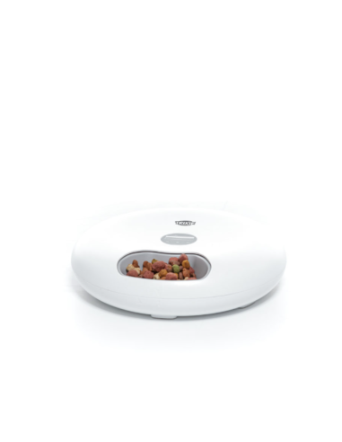Distributeur automatique TX5+1 pour chien & chat – 6 repas programmables 180 ml