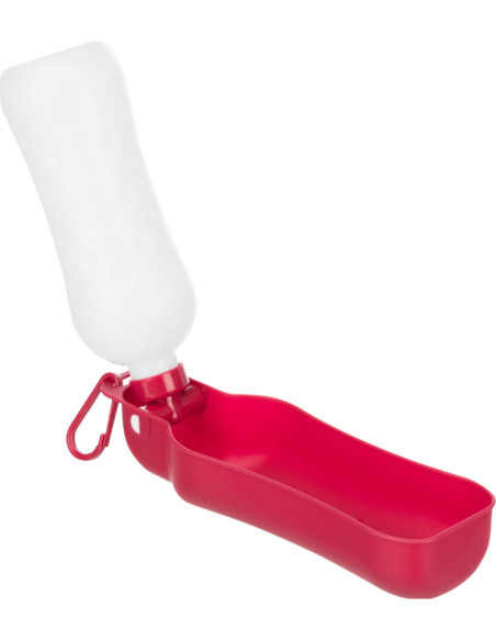 Gourde chien 2 en 1 avec gamelle – Bouteille d’eau portable 0,5L randonnée