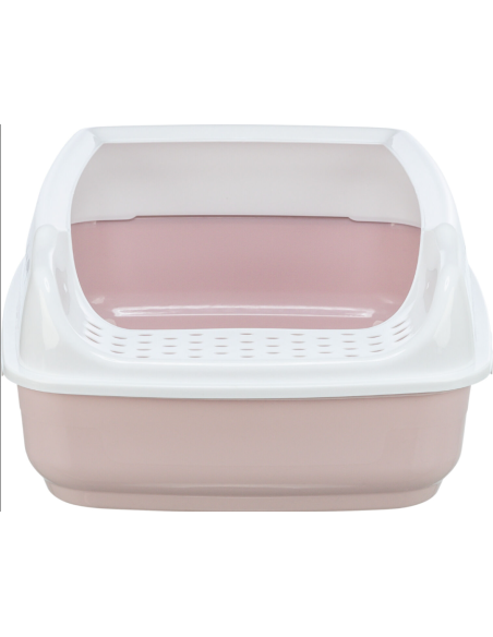 Bac à litière Delio Beige et blanc