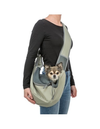 Sac ventral Sling vert et gris