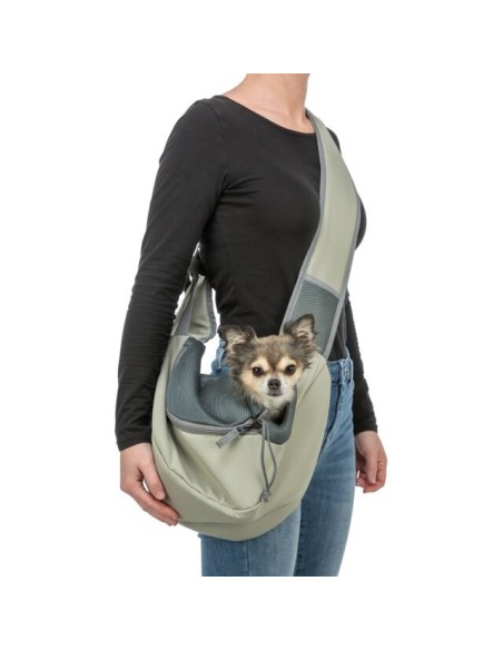 Sac ventral Sling vert et gris