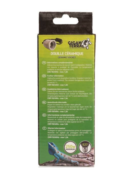 Douille Céramique 250w