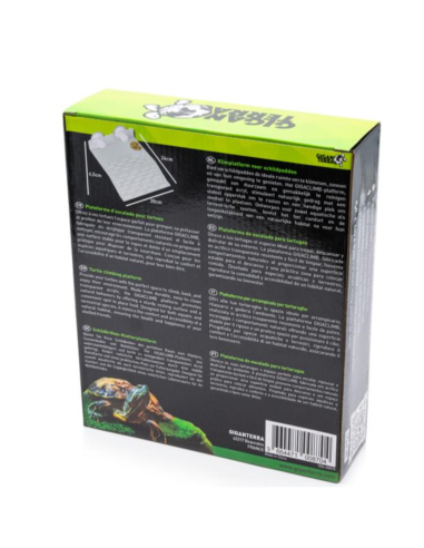 Plateforme à tortues – Gigaclimb - 20 x 24 x 6,5 cm
