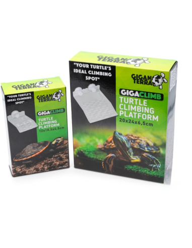 Plateforme à tortues – Gigaclimb - 20 x 24 x 6,5 cm