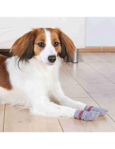 Paire de chaussettes antidérapantes pour chien 2