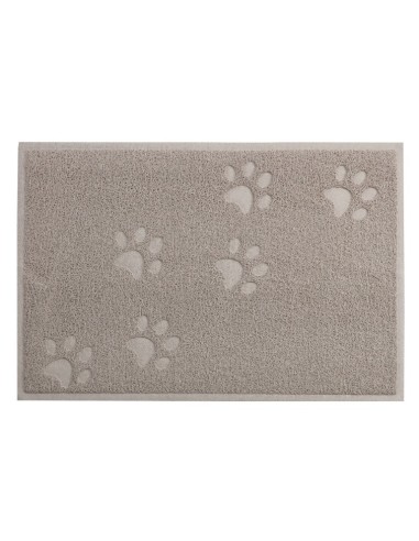 Tapis gamelle ou litière, coloris taupe
