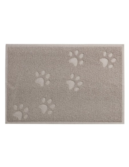 Tapis gamelle ou litière, coloris taupe