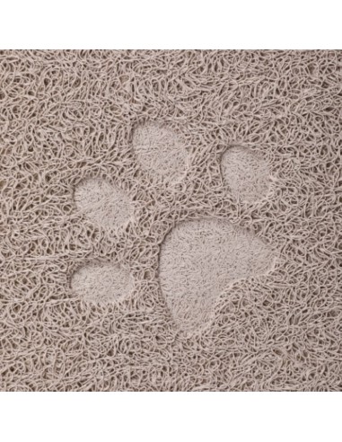 Tapis gamelle / litière Taupe