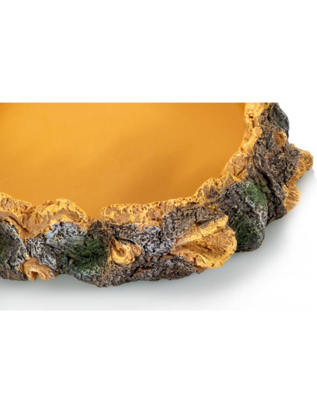 Gamelle d'angle - Rock Water Corner - 19.5×19.5×5.5 cm