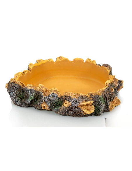 Gamelle d'angle - Rock Water Corner - 19.5×19.5×5.5 cm