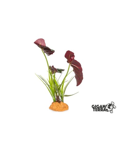 Plante artificielle sur pied pour terrarium, réaliste et sans entretien, parfaite pour décorer et rassurer vos reptiles