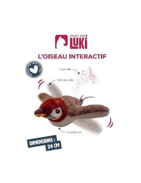 OISEAU INTERACTIF - jouet pour chat