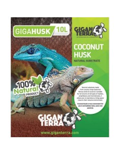 Substrat coco 10L naturel et polyvalent, parfait pour terrarium humide ou sec. 2