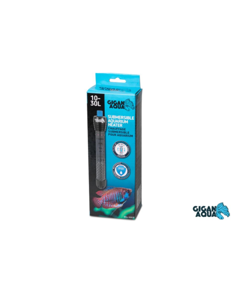 Chauffage AQUA 25W pour aquarium de 10 à 30L, idéal pour maintenir une température stable et adaptée aux poissons et crevettes.