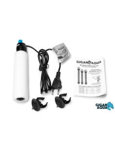 Chauffage AQUA 25W pour aquarium de 10 à 30L, idéal pour maintenir une température stable et adaptée aux poissons et crevettes. 2