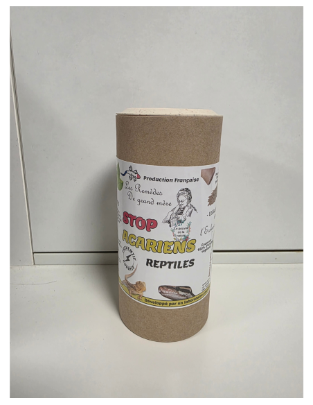 Stop acariens reptiles