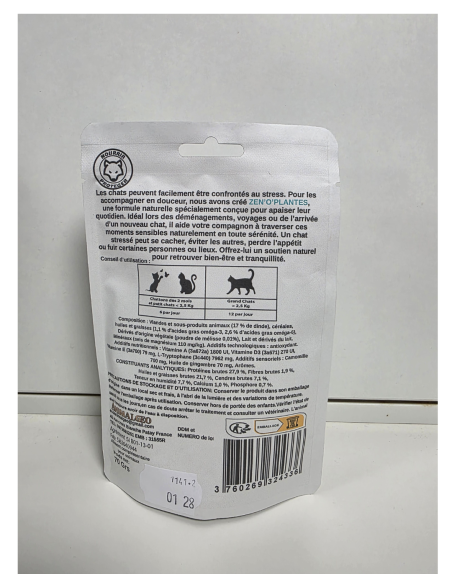 Friandises chat Zen'o'plantes 70 g