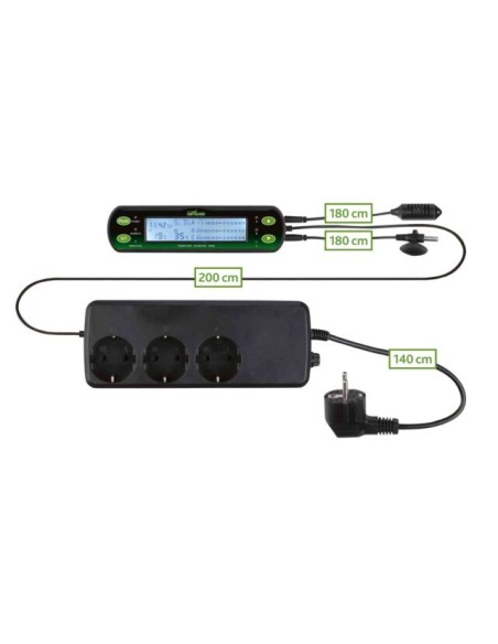 thermostat/hygrostat digital