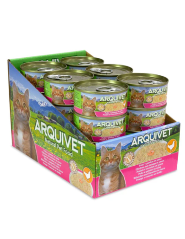 Poulet et crevettes en sauce-Mini filets Arquivet