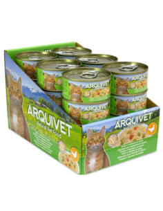 Poulet et légumes en sauce  - Mini filets Arquivet 2