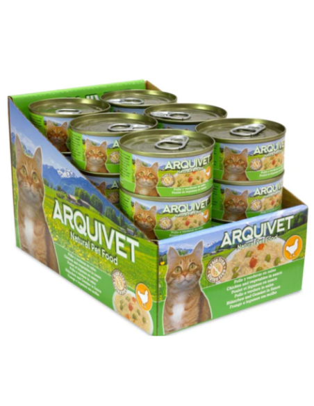 Poulet et légumes en sauce  - Mini filets Arquivet