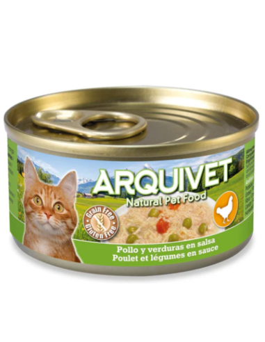 Poulet et légumes en sauce  - Mini filets Arquivet