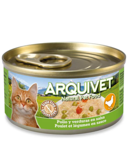 Poulet et légumes en sauce  - Mini filets Arquivet