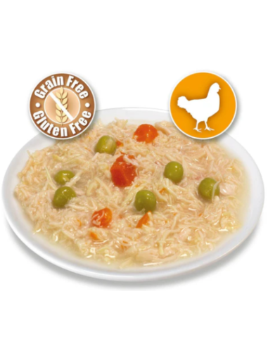 Poulet et légumes en sauce  - Mini filets Arquivet