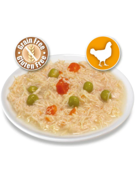 Poulet et légumes en sauce  - Mini filets Arquivet