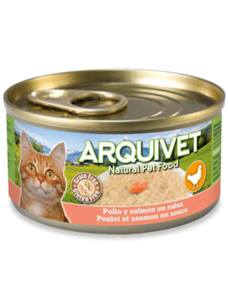 Poulet et saumon en sauce  - Mini filets Arquivet