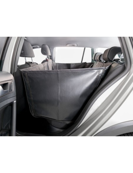 Couverture noire pour siège de voiture, 1,5*1,35m